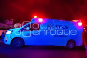 TLAXCALA . HOMBRE ATROPELLADO