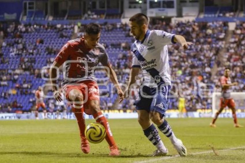 FÚTBOL . CLUB PUEBLA VS NECAXA