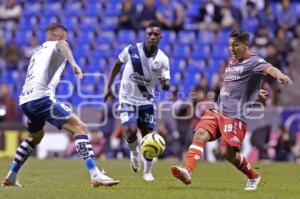 FÚTBOL . CLUB PUEBLA VS NECAXA