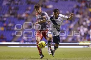 FÚTBOL . CLUB PUEBLA VS NECAXA