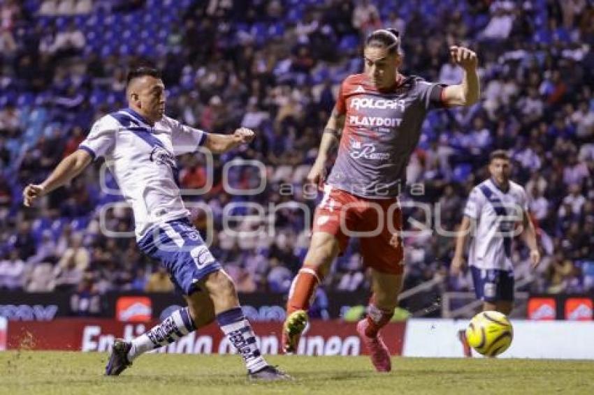 FÚTBOL . CLUB PUEBLA VS NECAXA