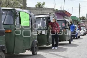 TLAXCALA . UNIÓN MOTOTAXISTAS