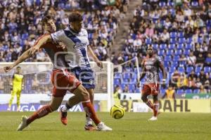 FÚTBOL . CLUB PUEBLA VS NECAXA