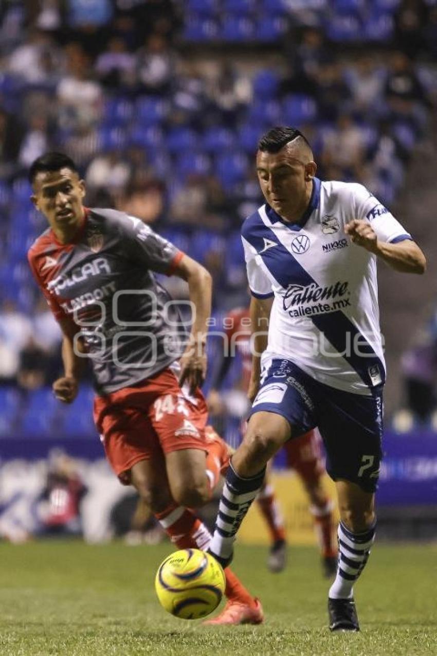 FÚTBOL . CLUB PUEBLA VS NECAXA