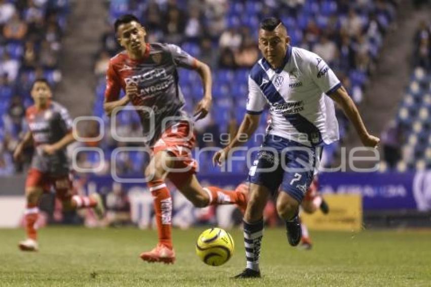 FÚTBOL . CLUB PUEBLA VS NECAXA