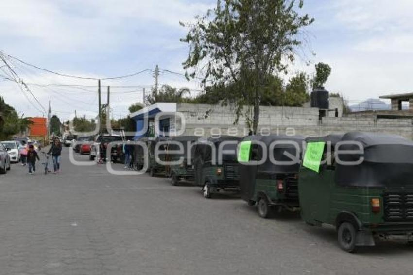 TLAXCALA . UNIÓN MOTOTAXISTAS