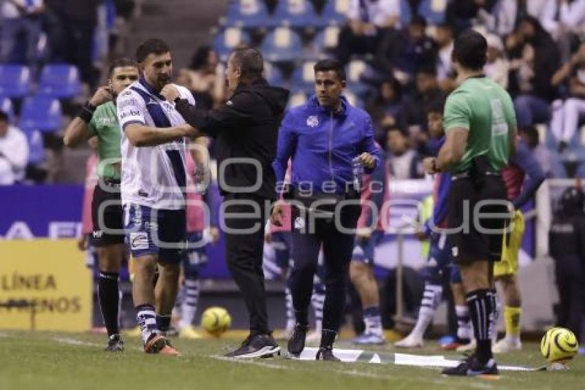 FÚTBOL . CLUB PUEBLA VS NECAXA