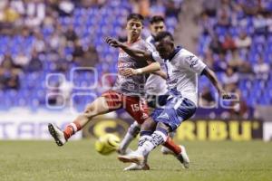 FÚTBOL . CLUB PUEBLA VS NECAXA