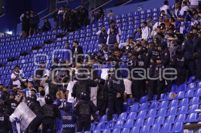 FÚTBOL . CLUB PUEBLA VS NECAXA