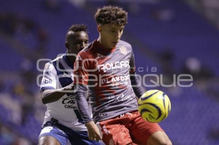 FÚTBOL . CLUB PUEBLA VS NECAXA