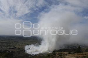 TLAXCALA . INCENDIO RELLENO