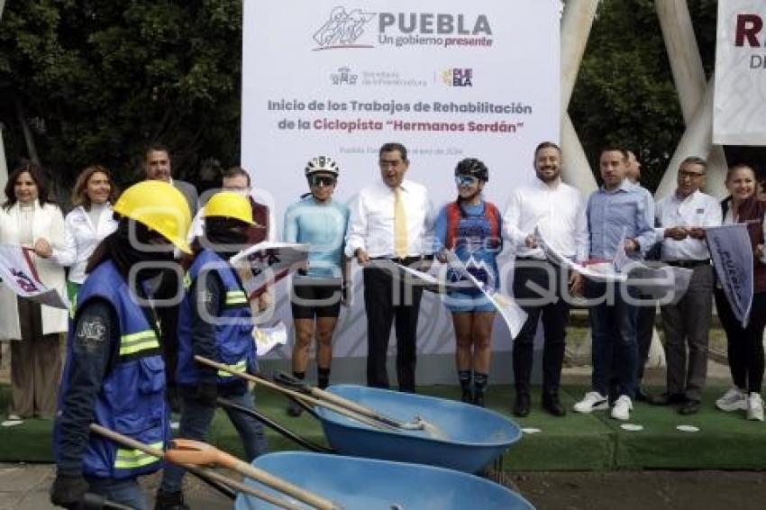 GOBIERNO ESTATAL . REHABILITACIÓN CICLOPISTA