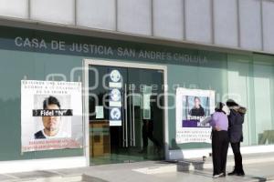 CASA DE JUSTICIA . VIOLENCIA ÁCIDA