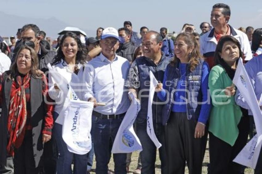 SAN ANDRÉS CHOLULA . INICIO DE OBRA