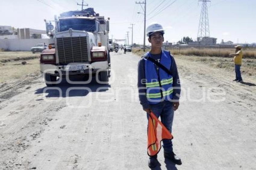 SAN ANDRÉS CHOLULA . INICIO DE OBRA