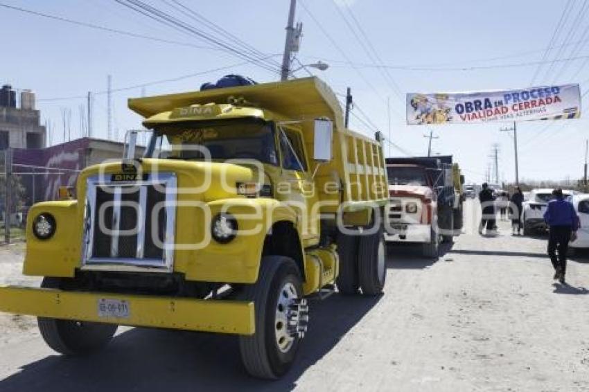 SAN ANDRÉS CHOLULA . INICIO DE OBRA