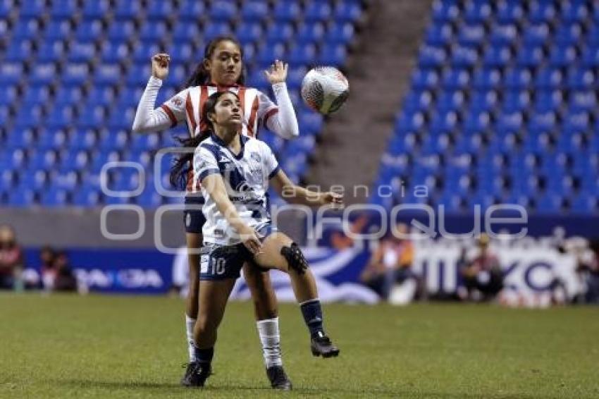 FÚTBOL FEMENIL . PUEBLA VS GUADALAJARA