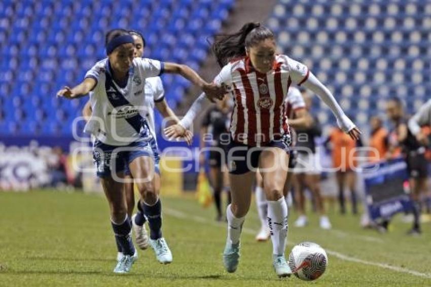 FÚTBOL FEMENIL . PUEBLA VS GUADALAJARA