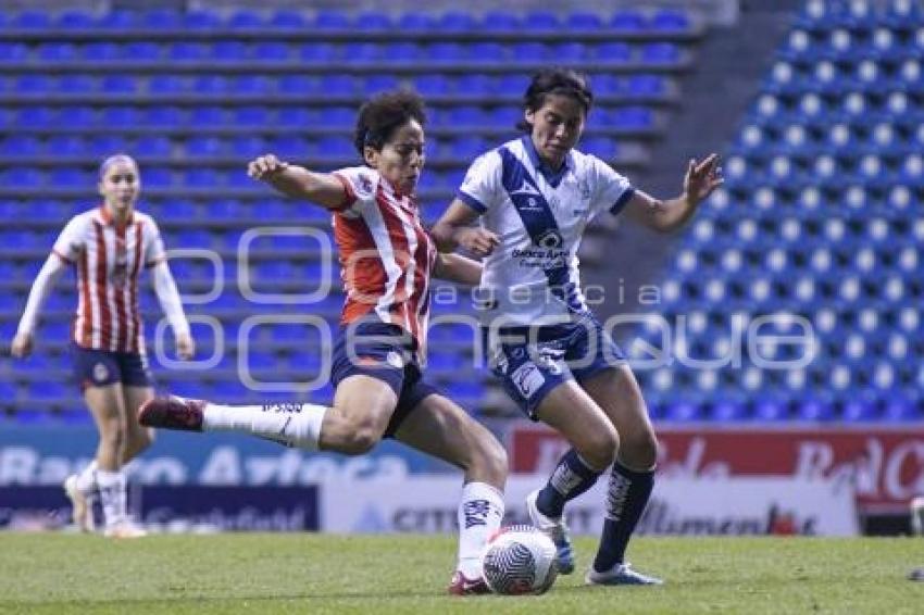 FÚTBOL FEMENIL . PUEBLA VS GUADALAJARA