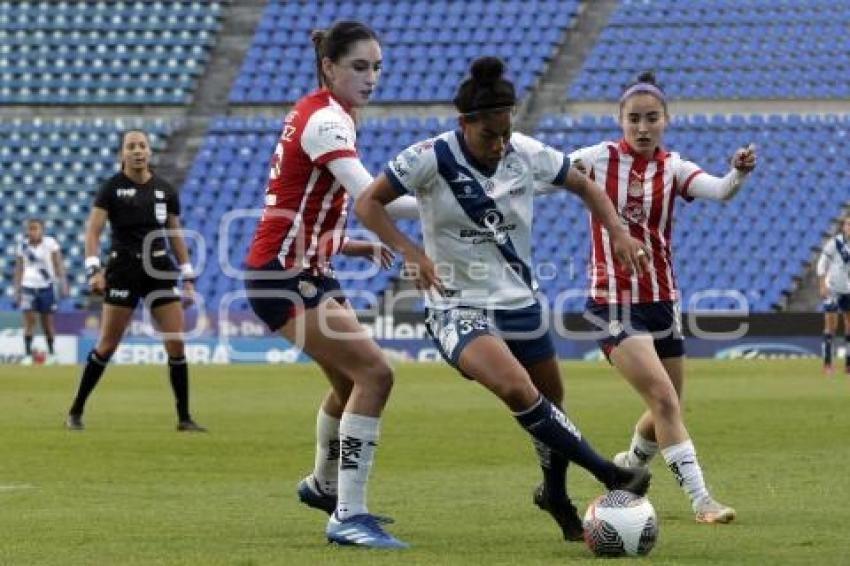 FÚTBOL FEMENIL . PUEBLA VS GUADALAJARA