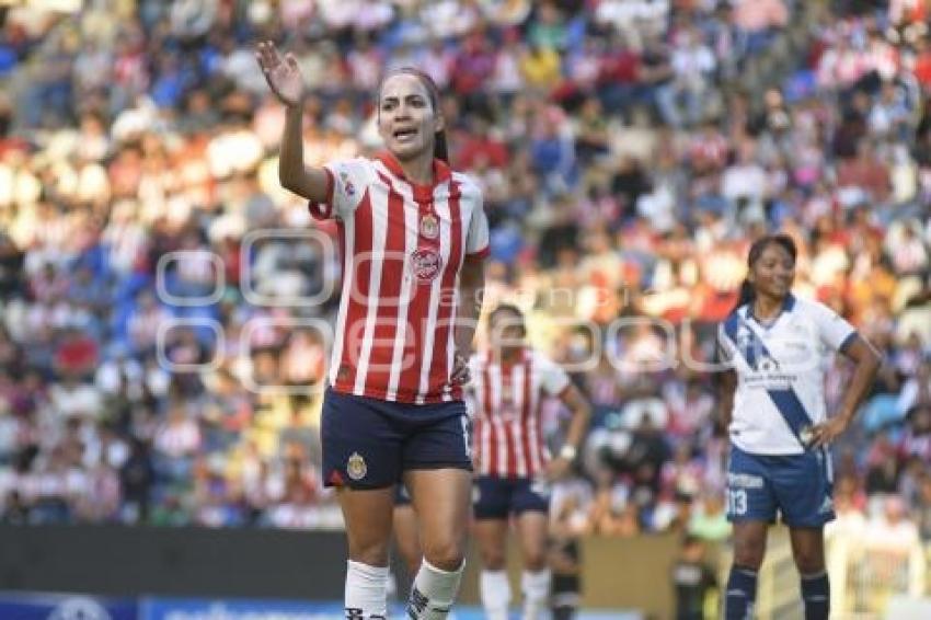 FÚTBOL FEMENIL . PUEBLA VS GUADALAJARA