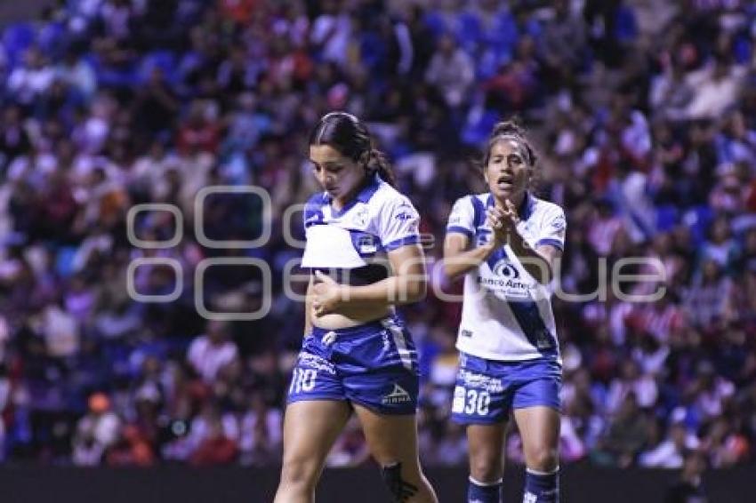 FÚTBOL FEMENIL . PUEBLA VS GUADALAJARA