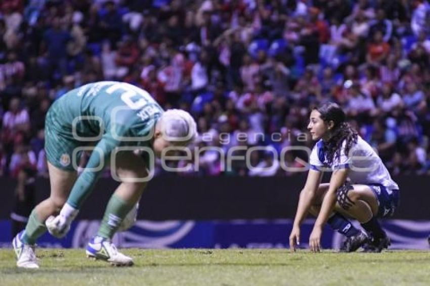 FÚTBOL FEMENIL . PUEBLA VS GUADALAJARA