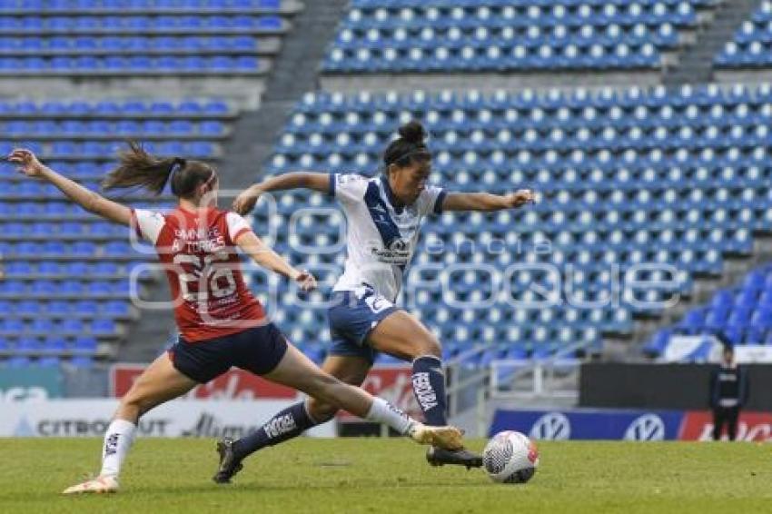 FÚTBOL FEMENIL . PUEBLA VS GUADALAJARA