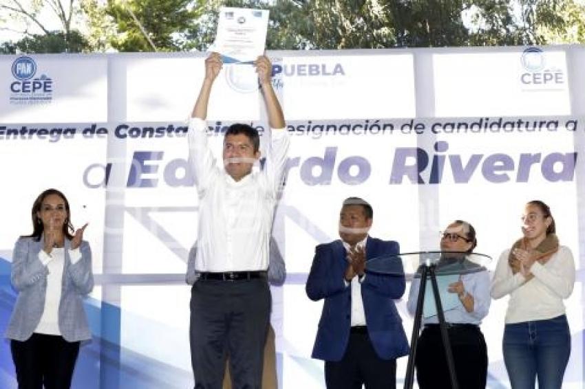 EDUARDO RIVERA . CONSTANCIA CANDIDATURA