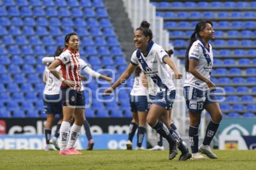 FÚTBOL FEMENIL . PUEBLA VS GUADALAJARA