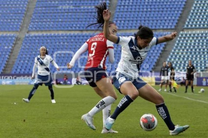 FÚTBOL FEMENIL . PUEBLA VS GUADALAJARA