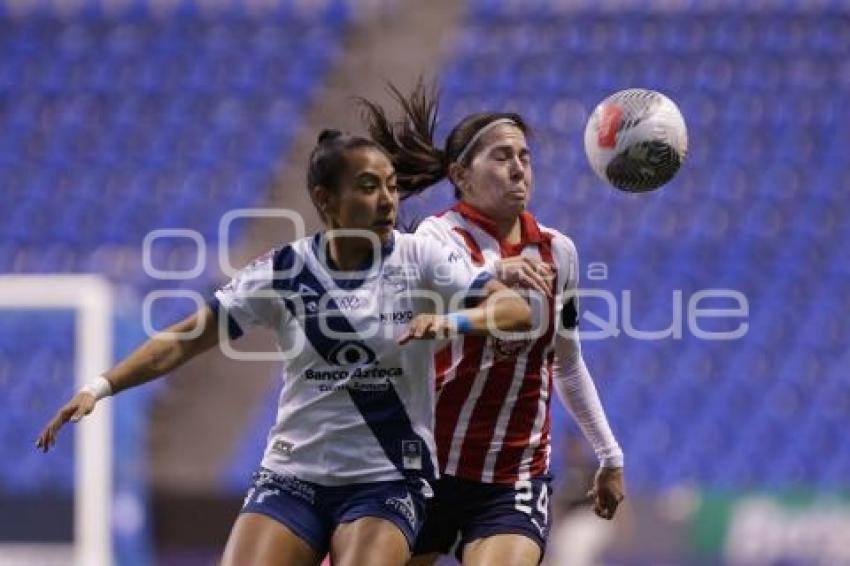 FÚTBOL FEMENIL . PUEBLA VS GUADALAJARA