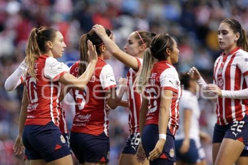 FÚTBOL FEMENIL . PUEBLA VS GUADALAJARA