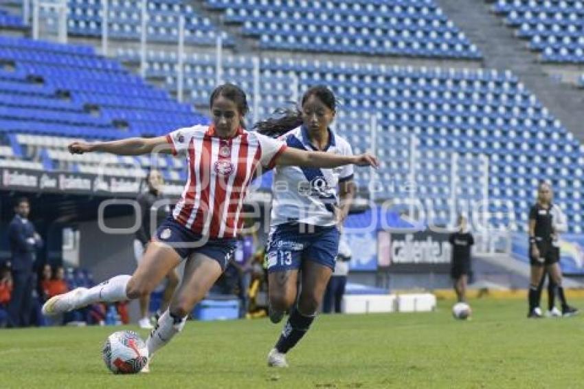 FÚTBOL FEMENIL . PUEBLA VS GUADALAJARA