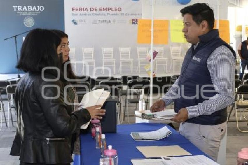 SAN ANDRÉS CHOLULA . FERIA DE EMPLEO