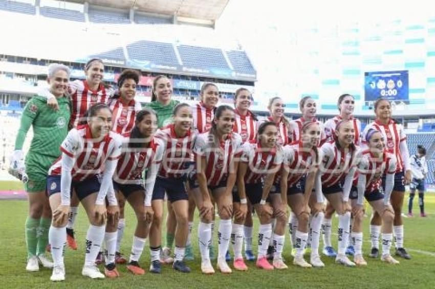 FÚTBOL FEMENIL . PUEBLA VS GUADALAJARA