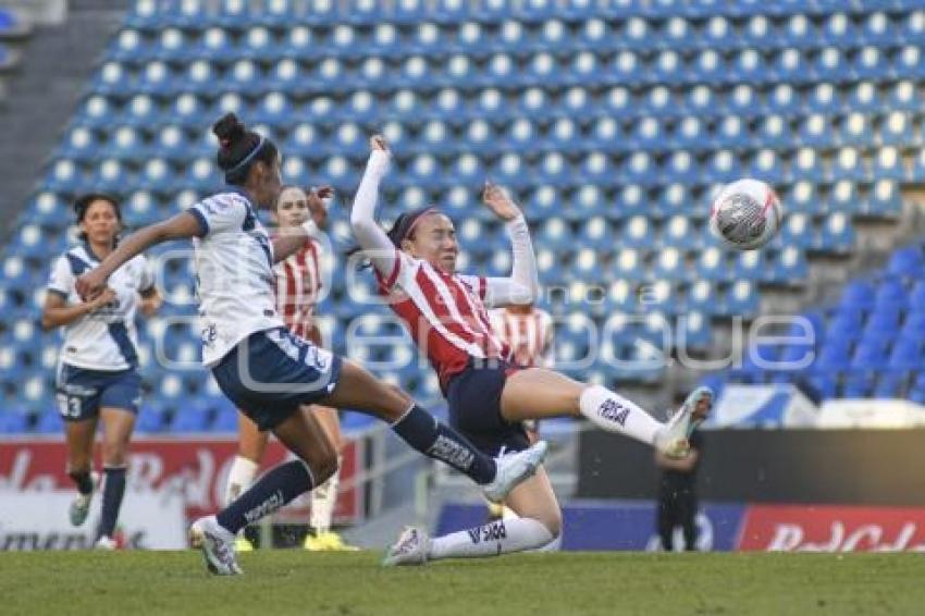 FÚTBOL FEMENIL . PUEBLA VS GUADALAJARA