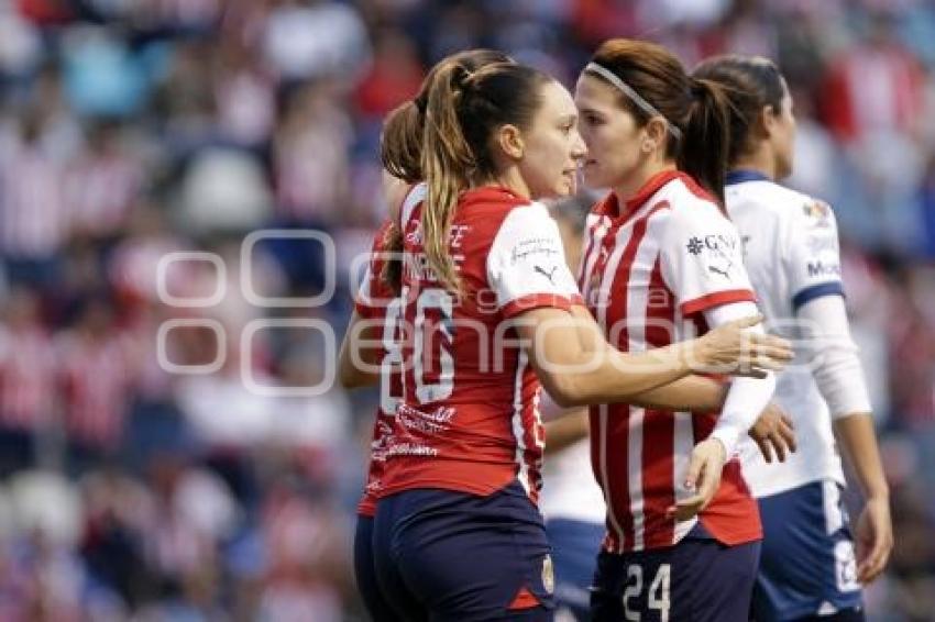 FÚTBOL FEMENIL . PUEBLA VS GUADALAJARA