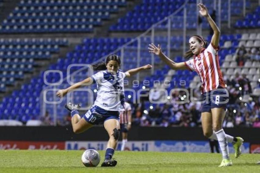 FÚTBOL FEMENIL . PUEBLA VS GUADALAJARA