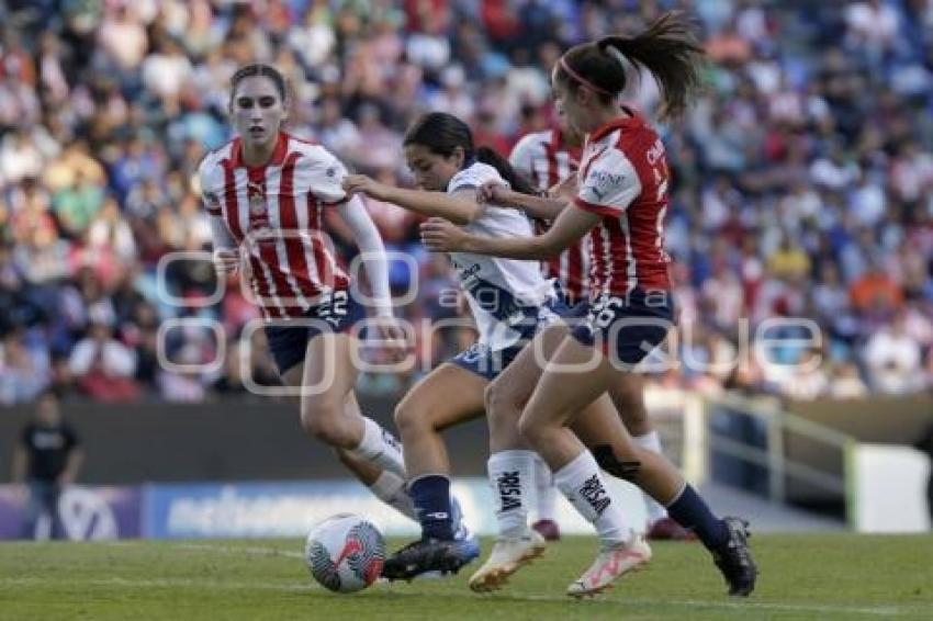 FÚTBOL FEMENIL . PUEBLA VS GUADALAJARA