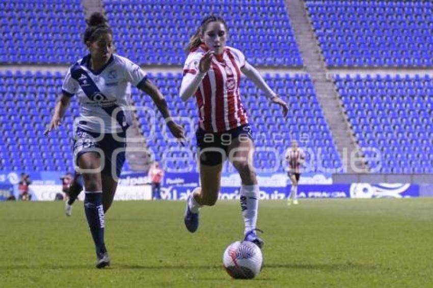 FÚTBOL FEMENIL . PUEBLA VS GUADALAJARA