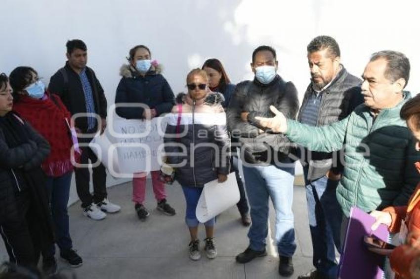 TLAXCALA . MANIFESTACIÓN DOCENTES