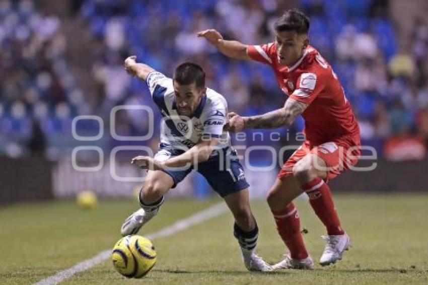 FÚTBOL . CLUB PUEBLA VS TOLUCA