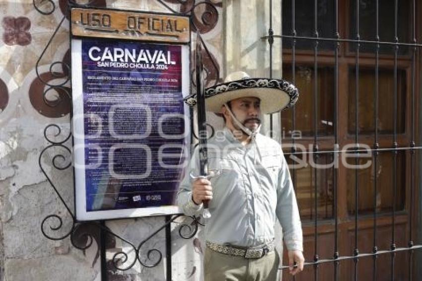 SAN PEDRO CHOLULA . CARNAVAL 2024