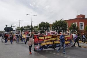 MANIFESTACIÓN . UPVA 28 DE OCTUBRE