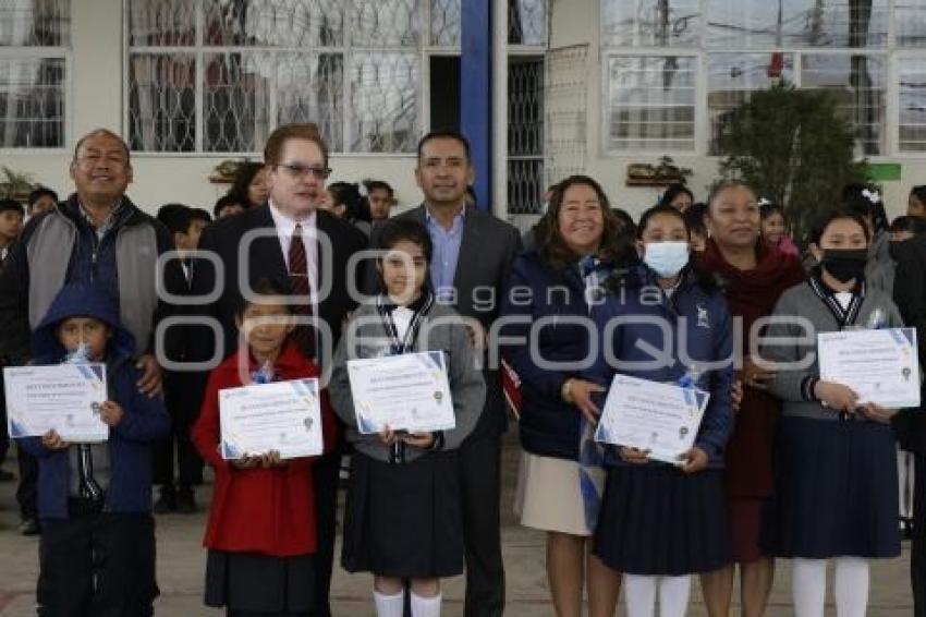 SAN ANDRÉS CHOLULA . CEREMONIA CÍVICA