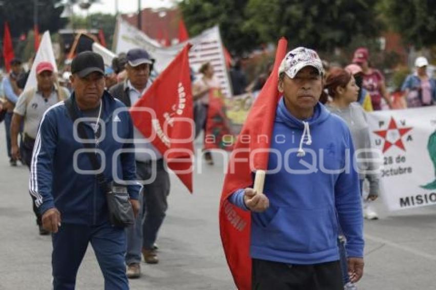 MANIFESTACIÓN . UPVA 28 DE OCTUBRE