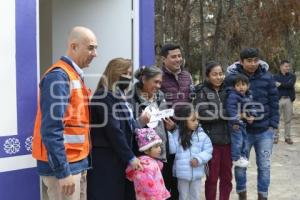 TLAXCALA . ENTREGA CUARTOS DORMITORIO