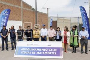 SAN ANDRÉS CHOLULA . ENTREGA DE OBRA