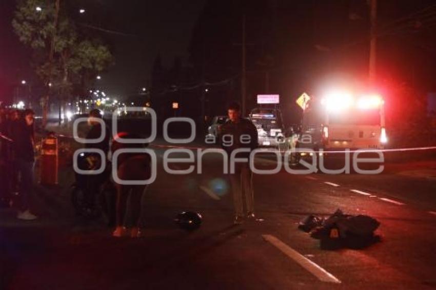 TLAXCALA . ACCIDENTE MOTOCICLISTA